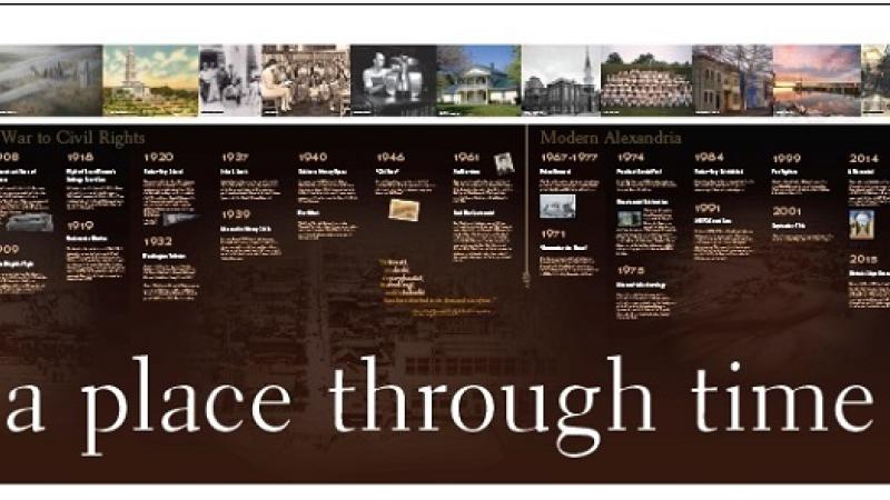 Interpretive sign with text and images