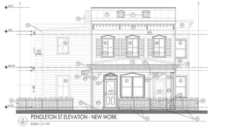 2025 Pendleton Rooming House Approved Elevation