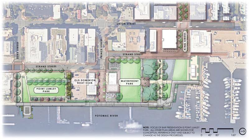 Map of the Spring 2025 Concept Plan