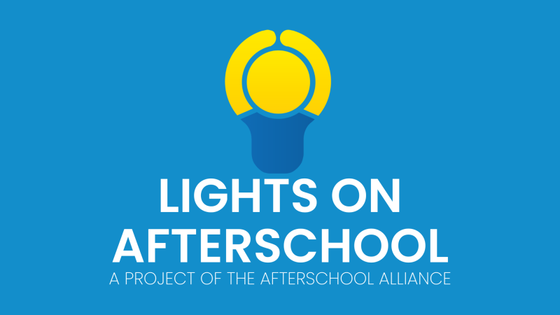 Lights on Afterschool A Project of the Afterschool Alliance logo and words