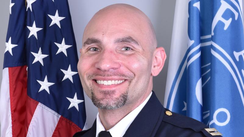 Capt Gregory Simon official portrait