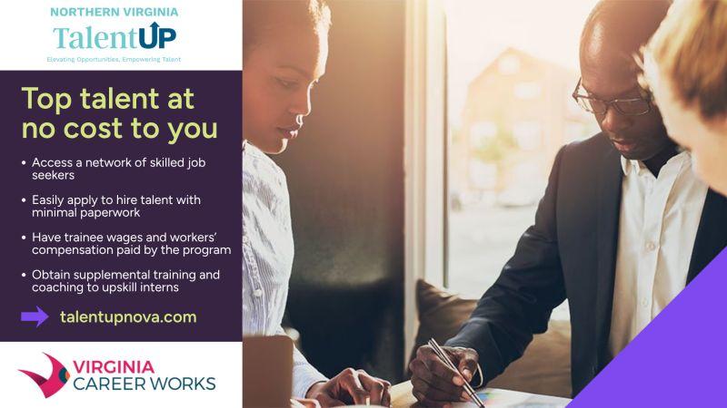 NOVA Talent Up Northern Virginia Program Card Image