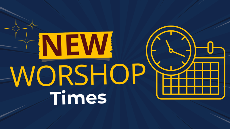 New Workshop Times Card Image