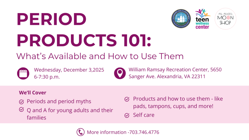 Banner Period Products 101