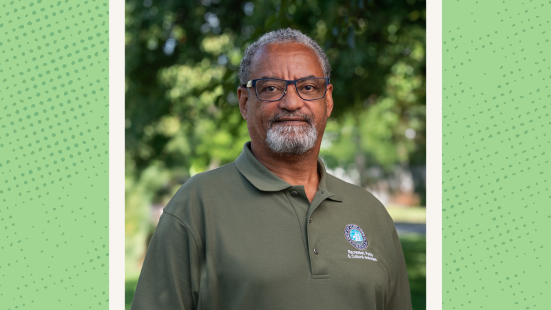 Image of Derek Claytor Division Chief of Park Services  Park Maintenance  
