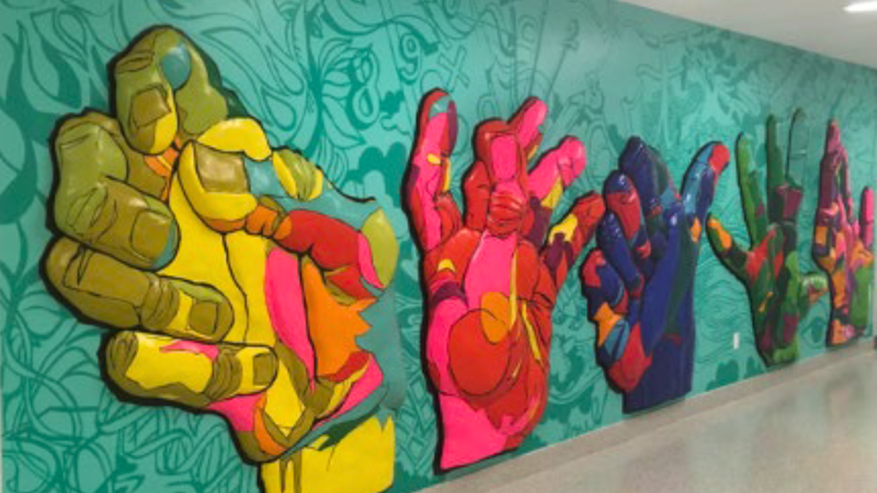 Mural Wesley Clark Webbox