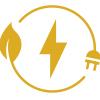 eco-city energy icon