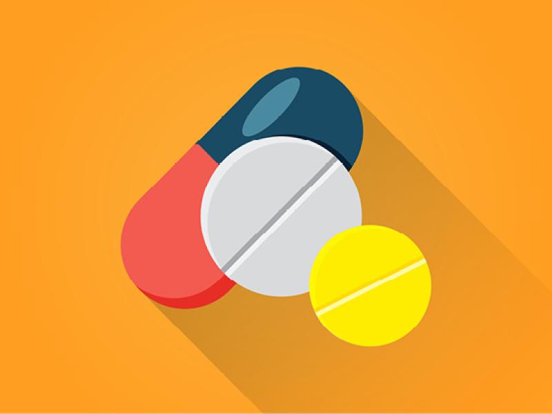 Pill Illustration for Drug Take Back Day News Highlight