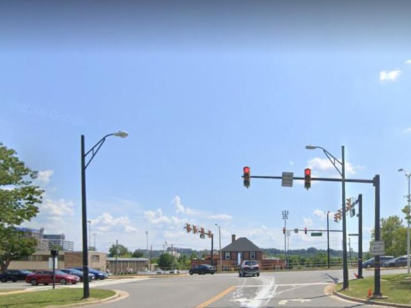 Google screenshot of W. Taylor Run and Duke intersection