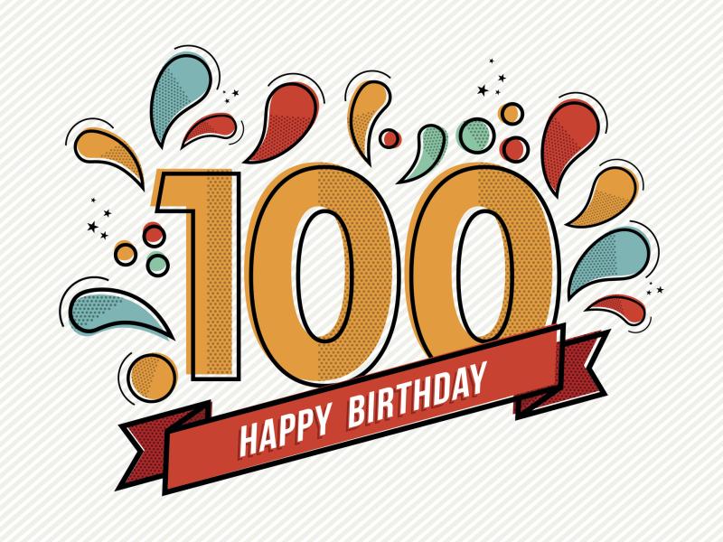 Happy Birthday 100 Years