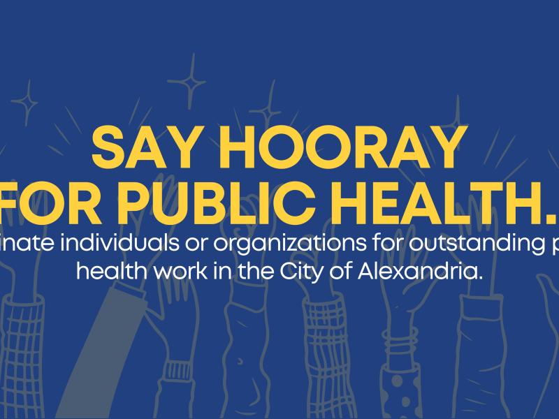 Say Hooray for Public Health Banner Image