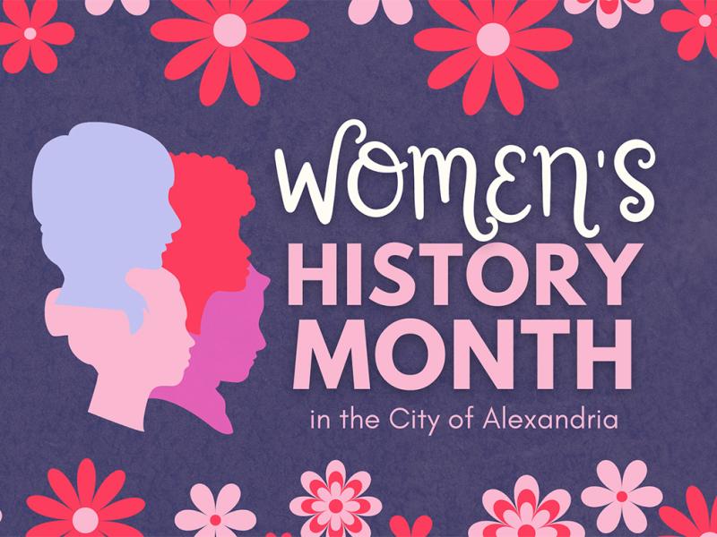 Women's History Month banner 