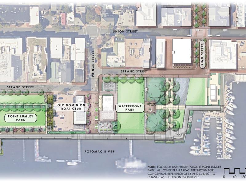 Map of the Spring 2025 Concept Plan