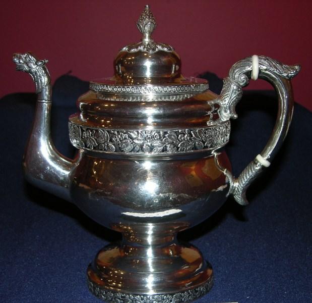 Charles A Burnett Teapot, ca. 1830