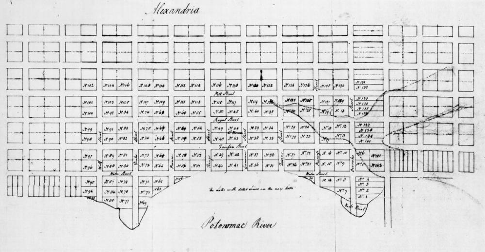 1763, “Alexandria,” George West (Library of Congress