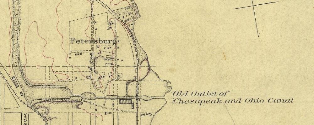 Map showing Alexandria Canal, 1902
