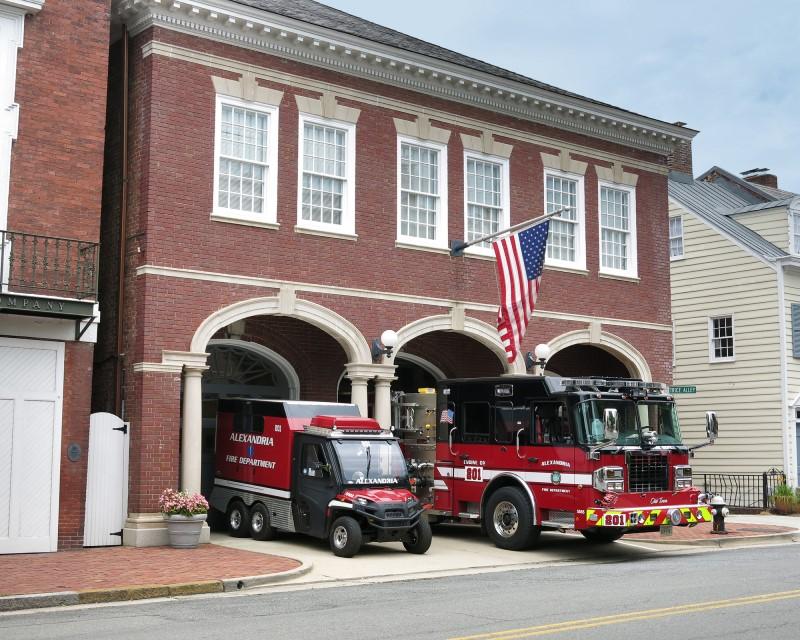 Fire Station 201 is located in Old Town at 317 Prince St.