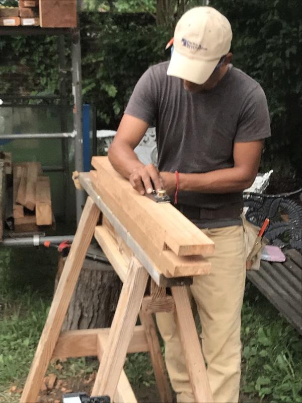 Making a new window sill