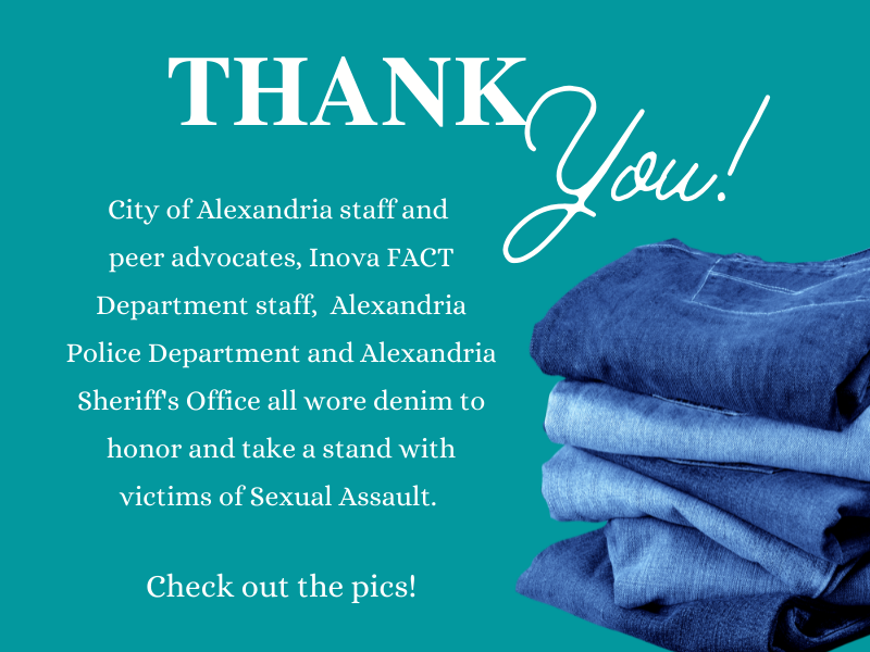 Thank You Denim Day Supporters Graphic
