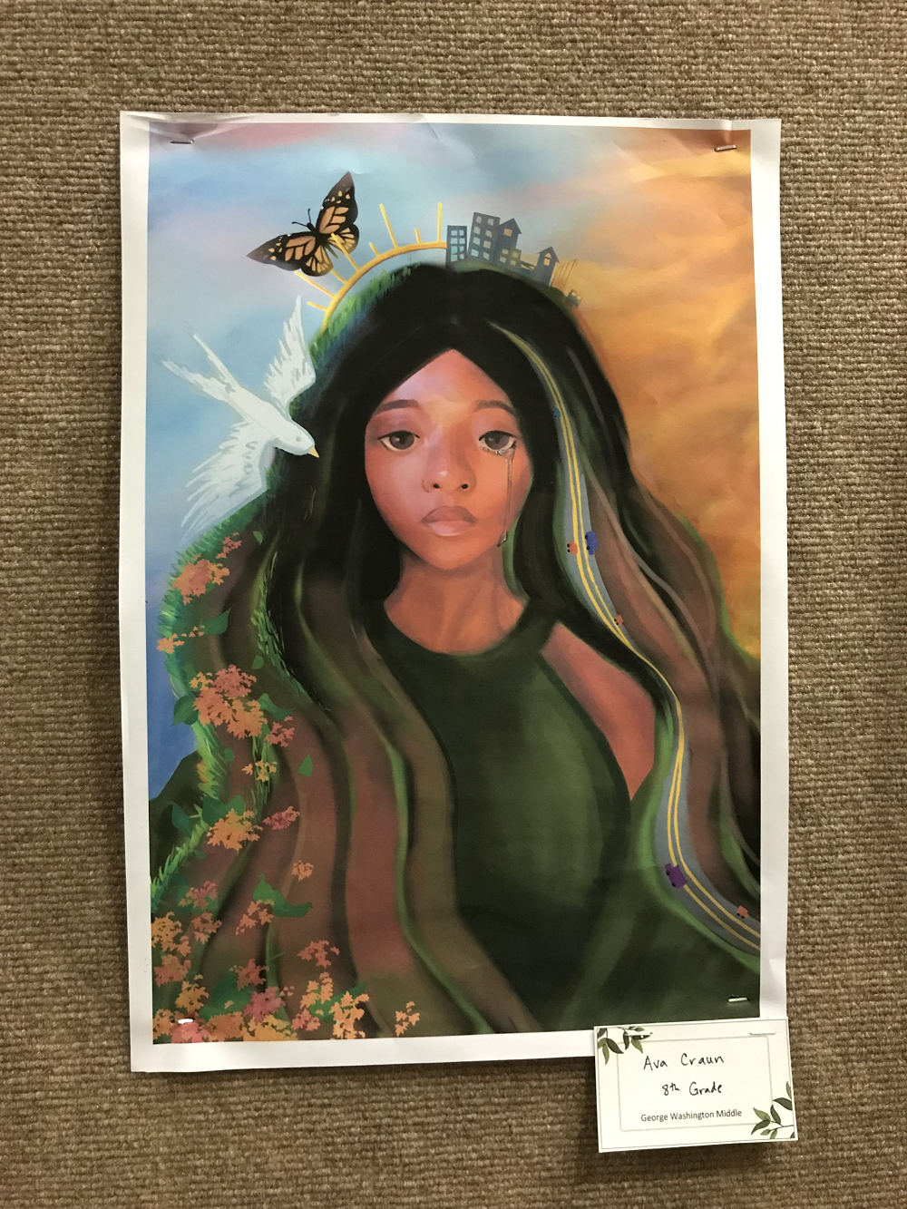 2022 Earth Day student art contest submission 