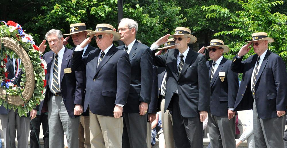 Memorial Day Ceremony Rocky Versace 3