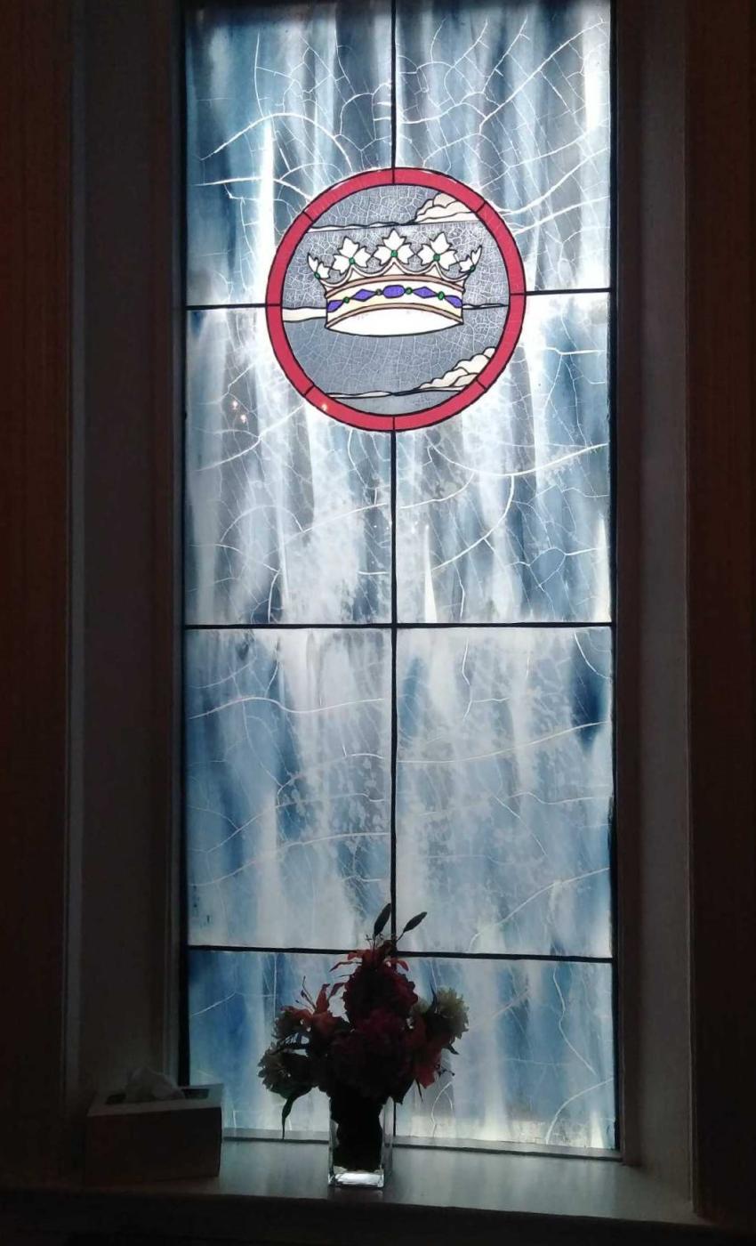 Zion stained glass window