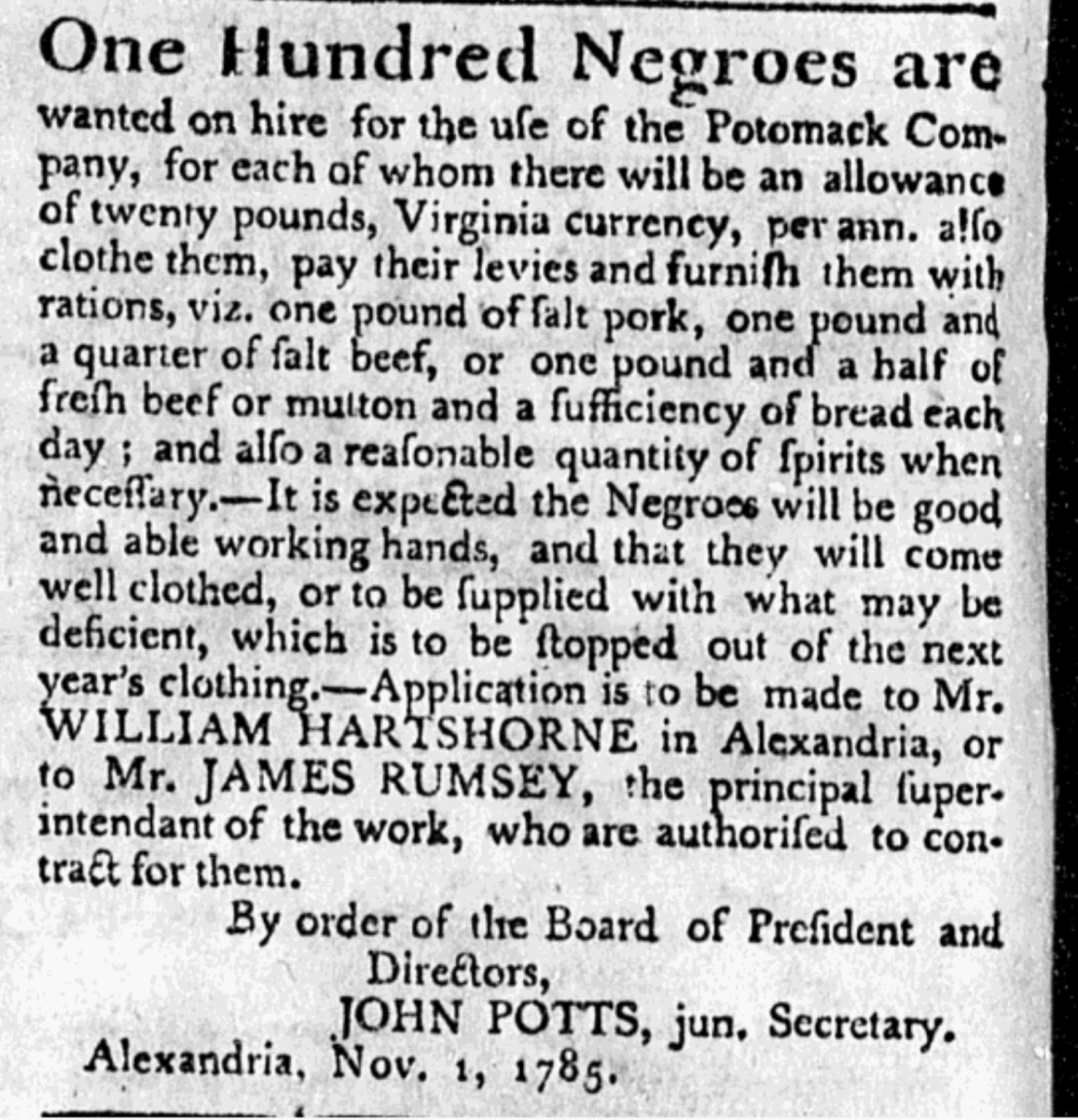 Virginia Journal and Alexandria Advertiser 11.10.1785