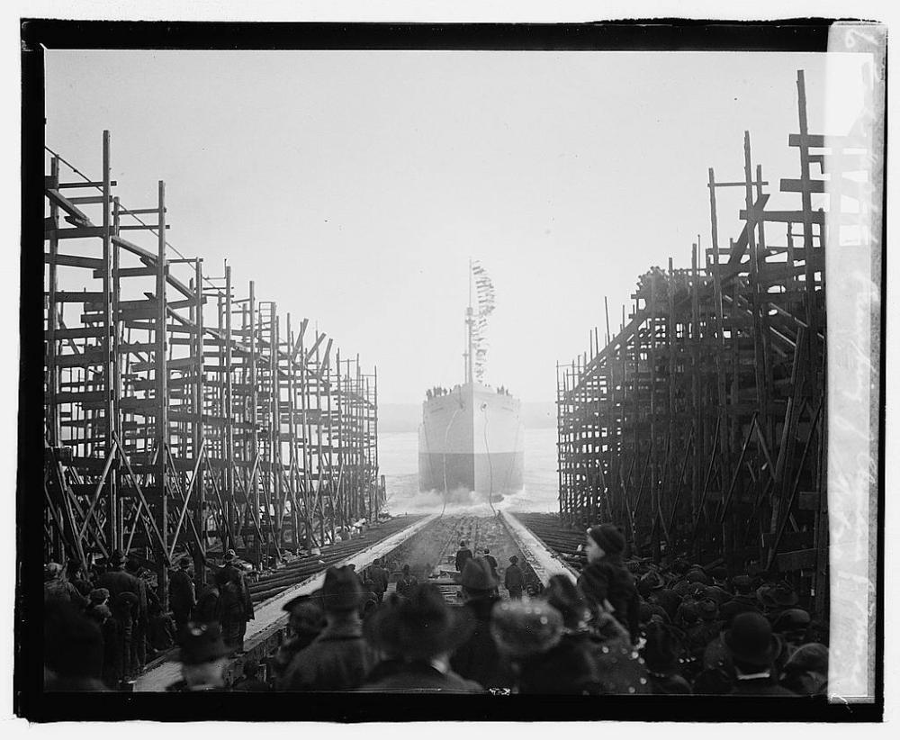 Launching of Clemence C. Morse, 1/10/20