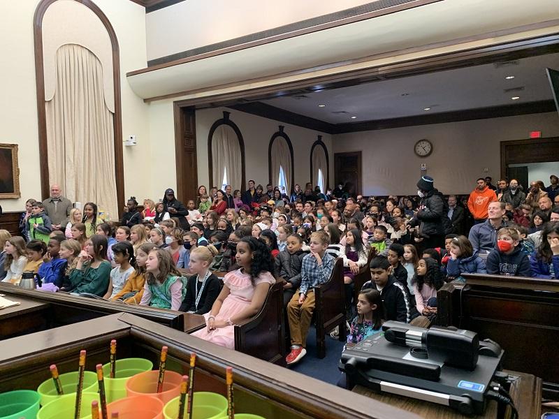 Audience in Council Chambers