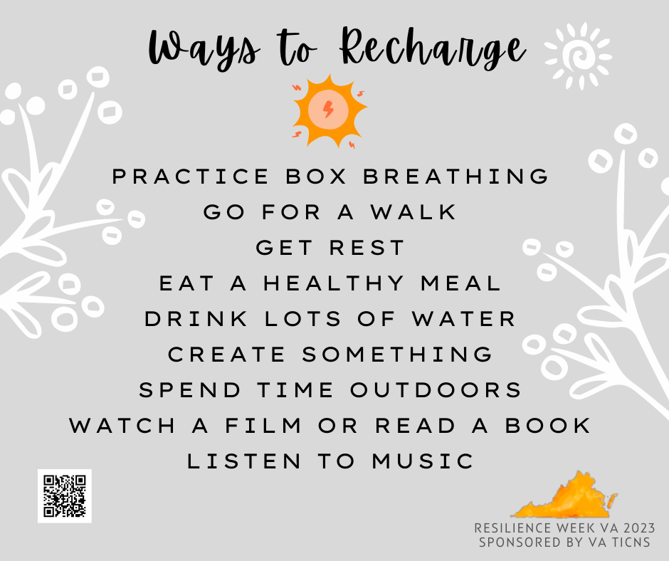 Ways to Recharge