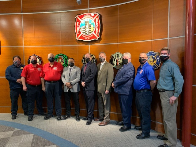 In April 2021, Fire/EMS Chief Corey Smedley and Accreditation Manager Joe Beavan visited Spartanburg, South Carolina, to evaluate the Spartanburg Fire Department based on various criteria to ensure the department met the performance indicators and core competencies for accreditation.