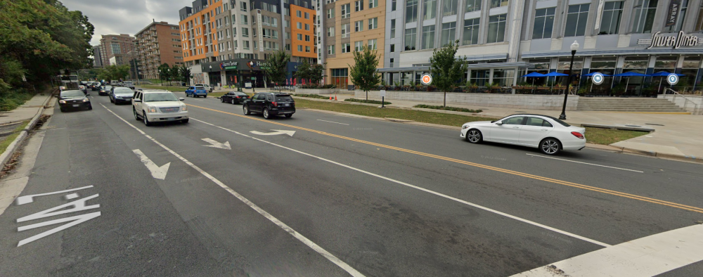 Second street view of the King-Beauregard intersection