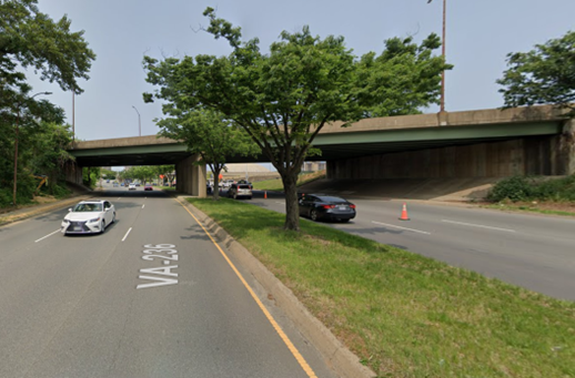 Picture of Van Dorn bridge east elevation from Duke St.