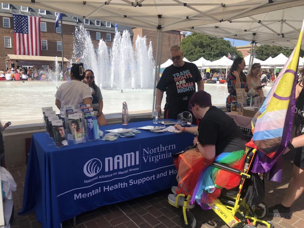 NAMI tent