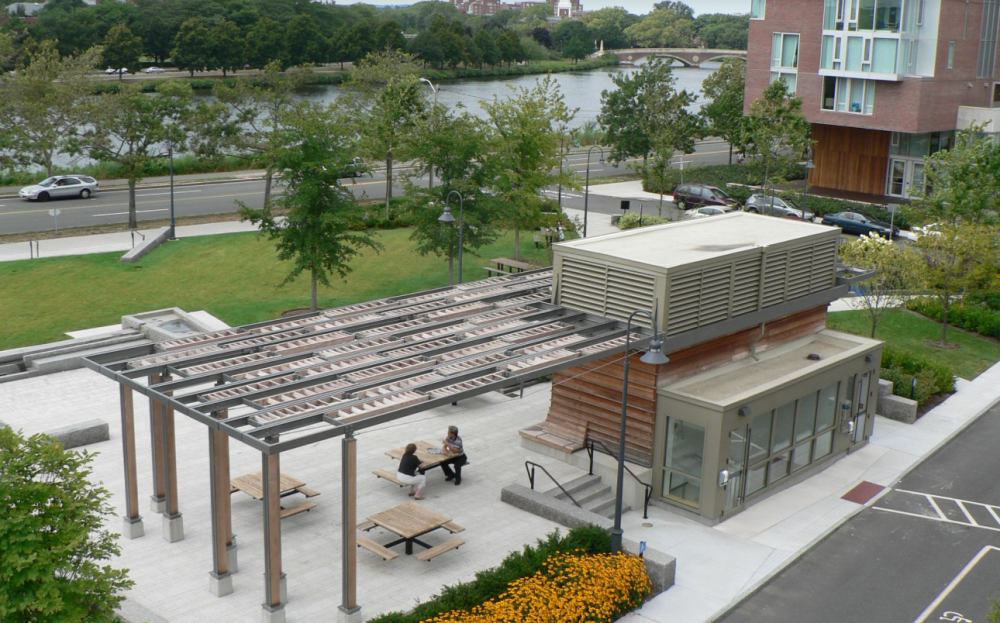 Precedent image used in the Waterfront Park Pump Station design.