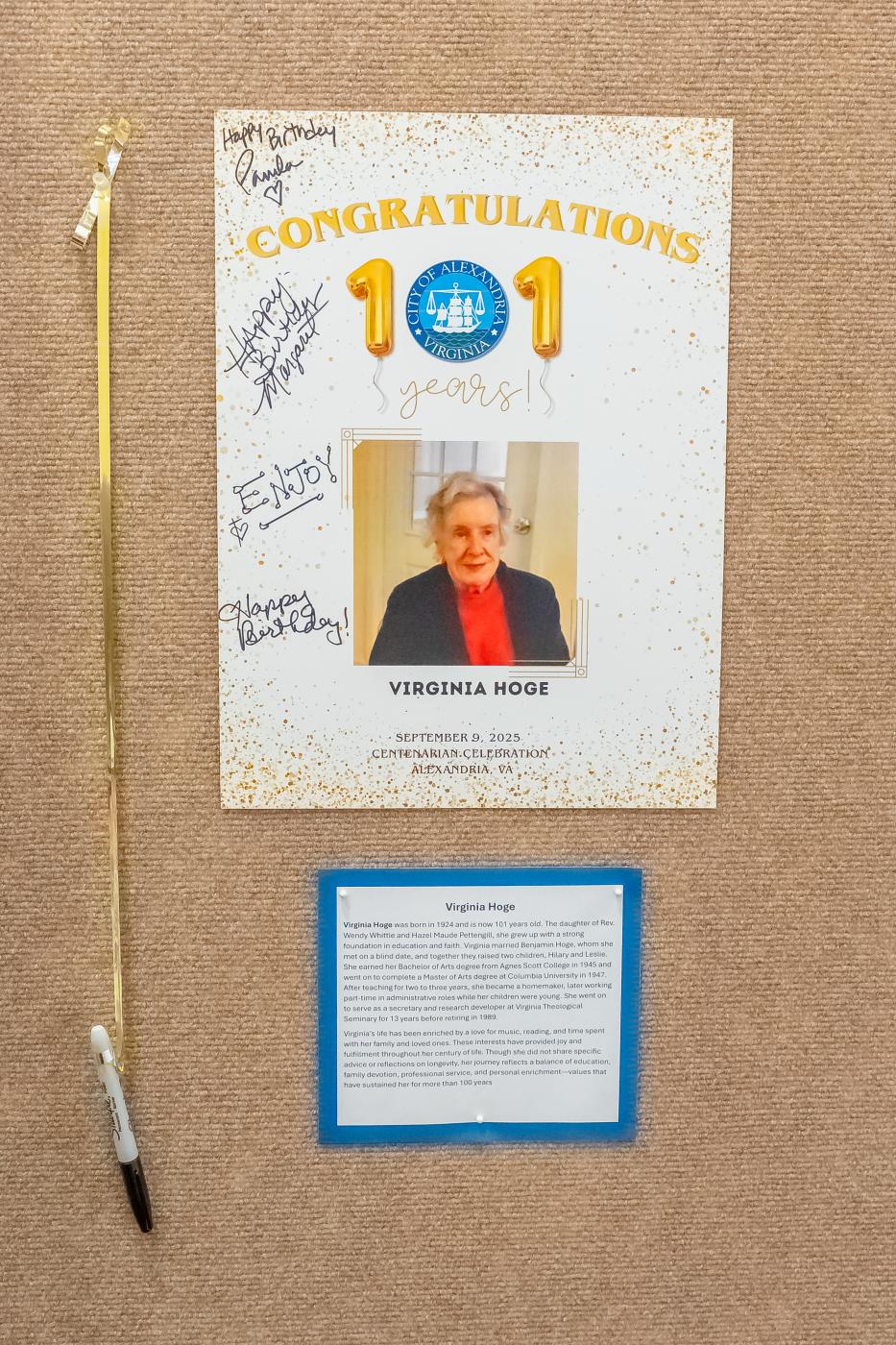 Centenarian Celebration