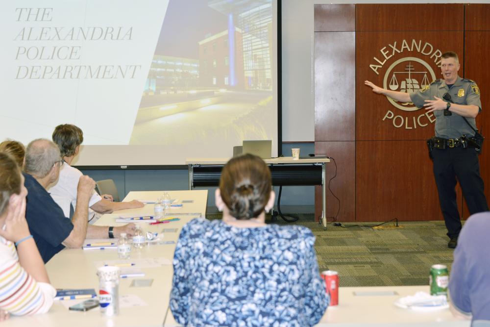 Alexandria Community Police Academy is designed to increase transparency, deepen understanding, and strengthen community relationships.