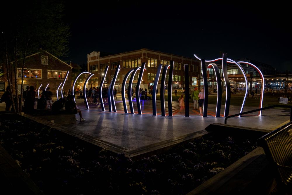 2023 Public Art Site See Installation