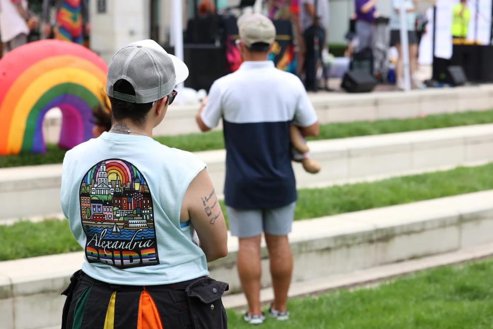 Back of Pride 2026 t-shirt