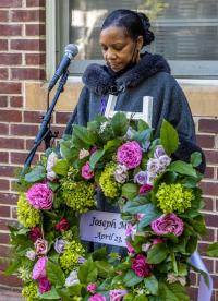 McCoy ceremony, soloist Tanya Wilson (2021)