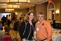 Mayor Allison Silberberg and Assistant Emergency Manager Ray Whatley attend the 2018 FBO Symposium.