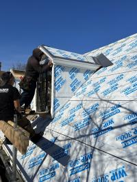 Installing flashing