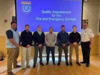 AFD personnel participate in the Quality Improvement for Fire and Emergency Services (QIFES) Workshop in 2022.