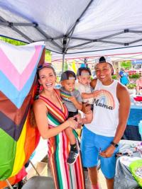 Pride Fair 2023 parents babies