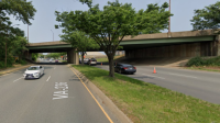 Picture of Van Dorn bridge east elevation from Duke St.