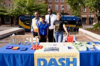DASH Bus Table at Bike to Work Day
