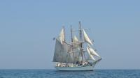 Gazela on the ocean, Sails on the Potomac