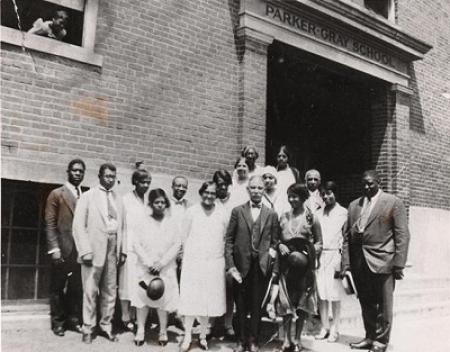 Parker-Gray students and faculty, old school (catalogue BHM2012-2-548)