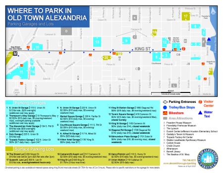 Where to Park in Old Town Alexandria