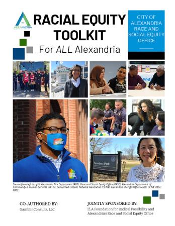 Cover of the Race and Social Equity Office's Racial Equity Toolkit